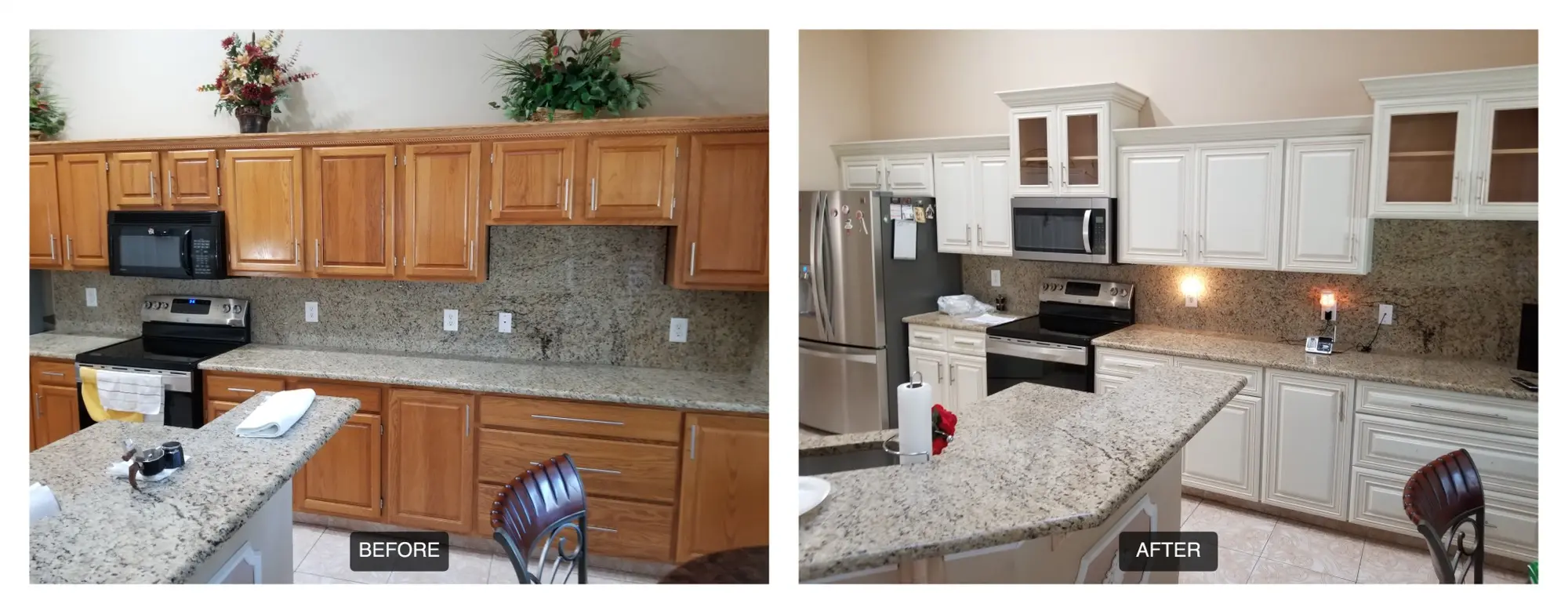 Kitchen cabinet refacing project — hardware upgrades